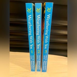 Weathering With You Books 1-3 by Makoto Shinkai